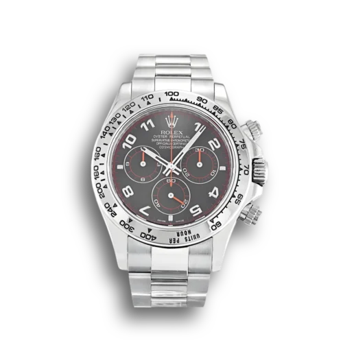 Replica Rolex Daytona 40mm Dial Black 116509N Front - Best shop to buy a Fake Rolex