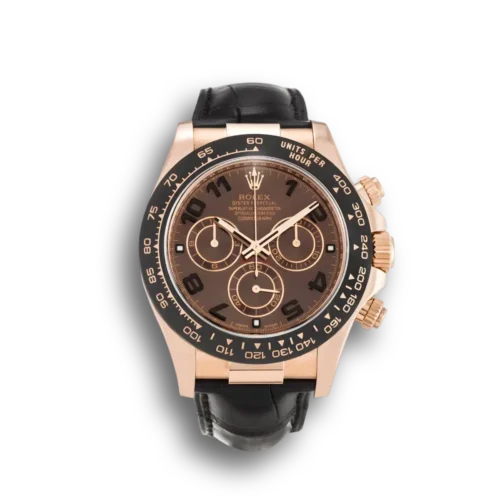 Replica Rolex Daytona 40mm Dial Chocolate 116515LN Front - Best shop to buy a Fake Rolex