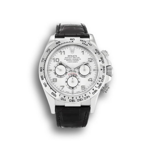 Replica Rolex Daytona 40mm Dial White 16519 Front - Best shop to buy a Fake Rolex