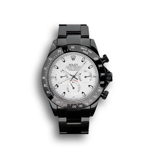 Replica Rolex Daytona 40mm Dial White SC106 Front - Best shop to buy a Fake Rolex