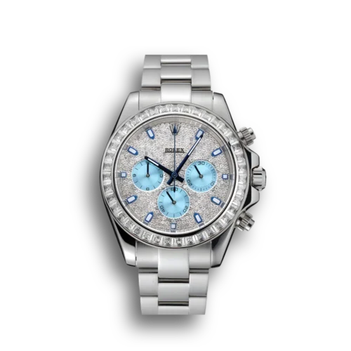 Replica Rolex Daytona 42mm Dial Silver 1454251 Front - Best shop to buy a Fake Rolex