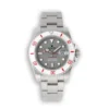 Replica Rolex DIW Submariner Parakeet 116610LB Glacial Grey Dial Front - Best shop to buy a Fake Rolex
