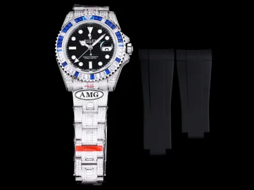 Replica Rolex GMT-Master II 40mm 116710BLNR Dial Black 4 - Best shop to buy a Fake Rolex