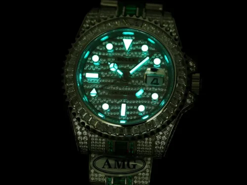 Replica Rolex GMT-Master II 40mm 116769TBR Green Diamonds Bracelet 5 - Best shop to buy a Fake Rolex