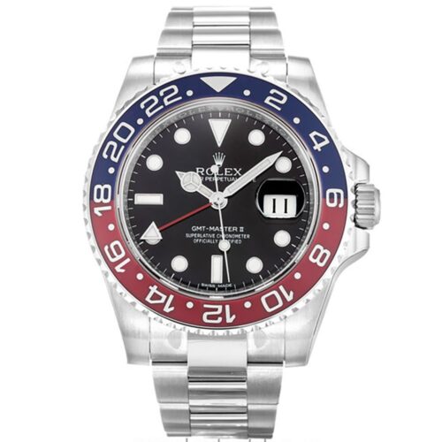 Replica Rolex GMT-Master II 40mm Dial Black 116719 Front - Best shop to buy a Fake Rolex