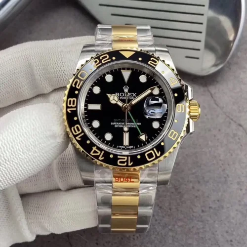 Replica Rolex GMT-Master II 40mm Dial Black 126710BLRO-0001 9 - Best shop to buy a Fake Rolex