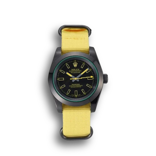 Replica Rolex Milgauss 40mm Dial Black 621999 Front - Best shop to buy a Fake Rolex