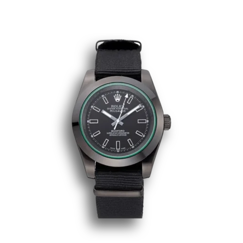 Replica Rolex Milgauss 40mm Dial Black 622001 Front - Best shop to buy a Fake Rolex