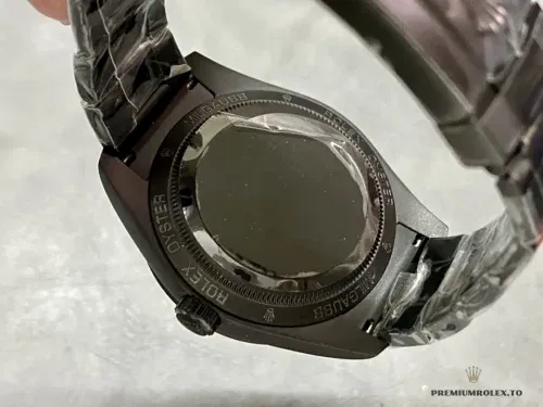 Replica Rolex Milgauss Label Noir Oyster Tourbillon 116400 - fake Rolex for sale