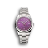 Replica Rolex Oyster Perpetual Date 41mm Dial Purple SC016834 Front - Best shop to buy a Fake Rolex