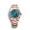 Replica Rolex Sky-Dweller 326935 42mm Blue-Green Dial Front - Best shop to buy a Fake Rolex