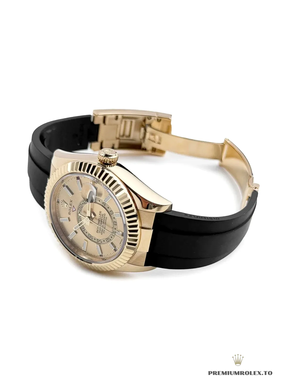Replica Rolex Sky-Dweller 42 mm Champagne Dial 336238 - Image 2