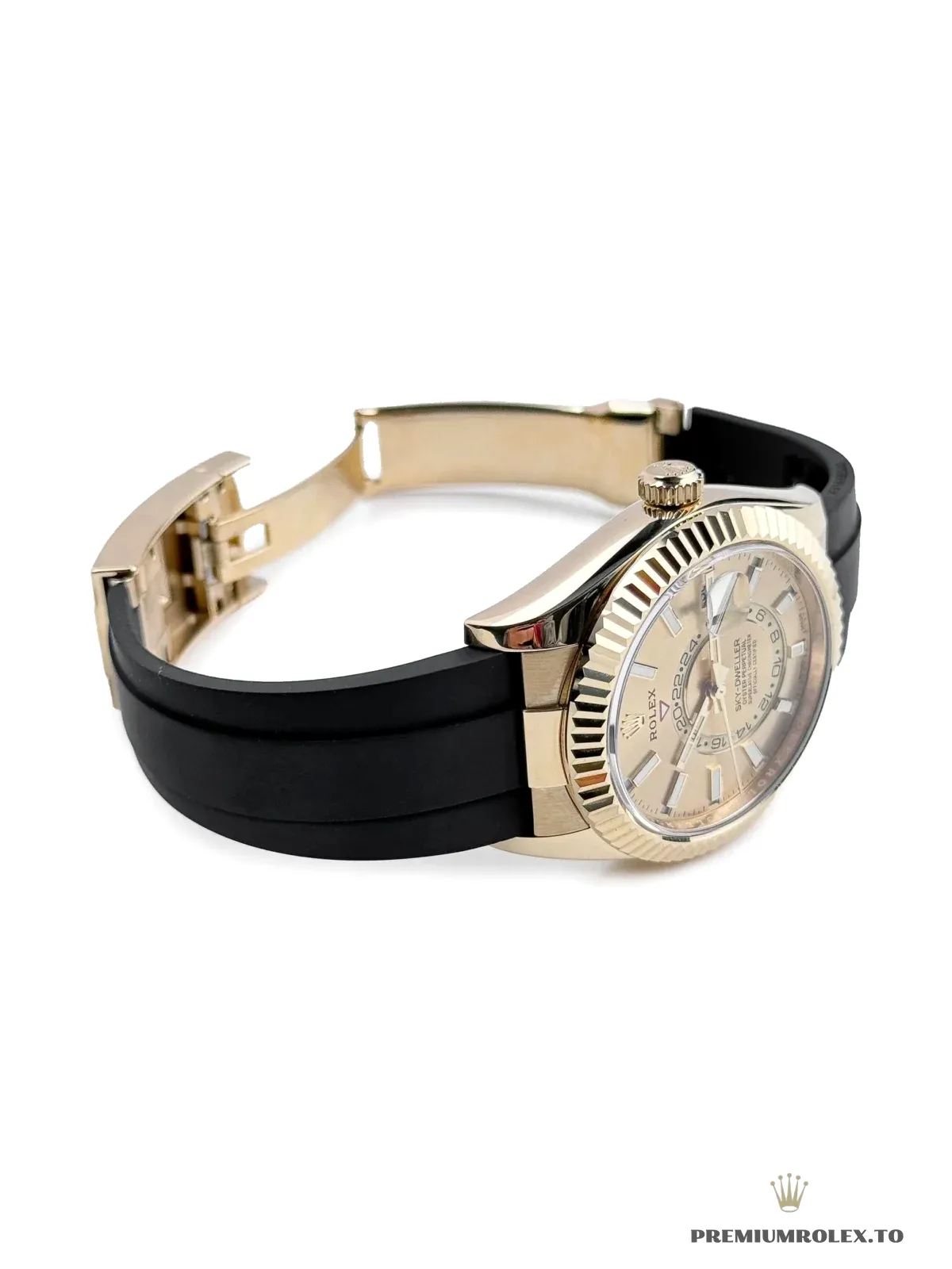 Replica Rolex Sky-Dweller 42 mm Champagne Dial 336238 - Image 4