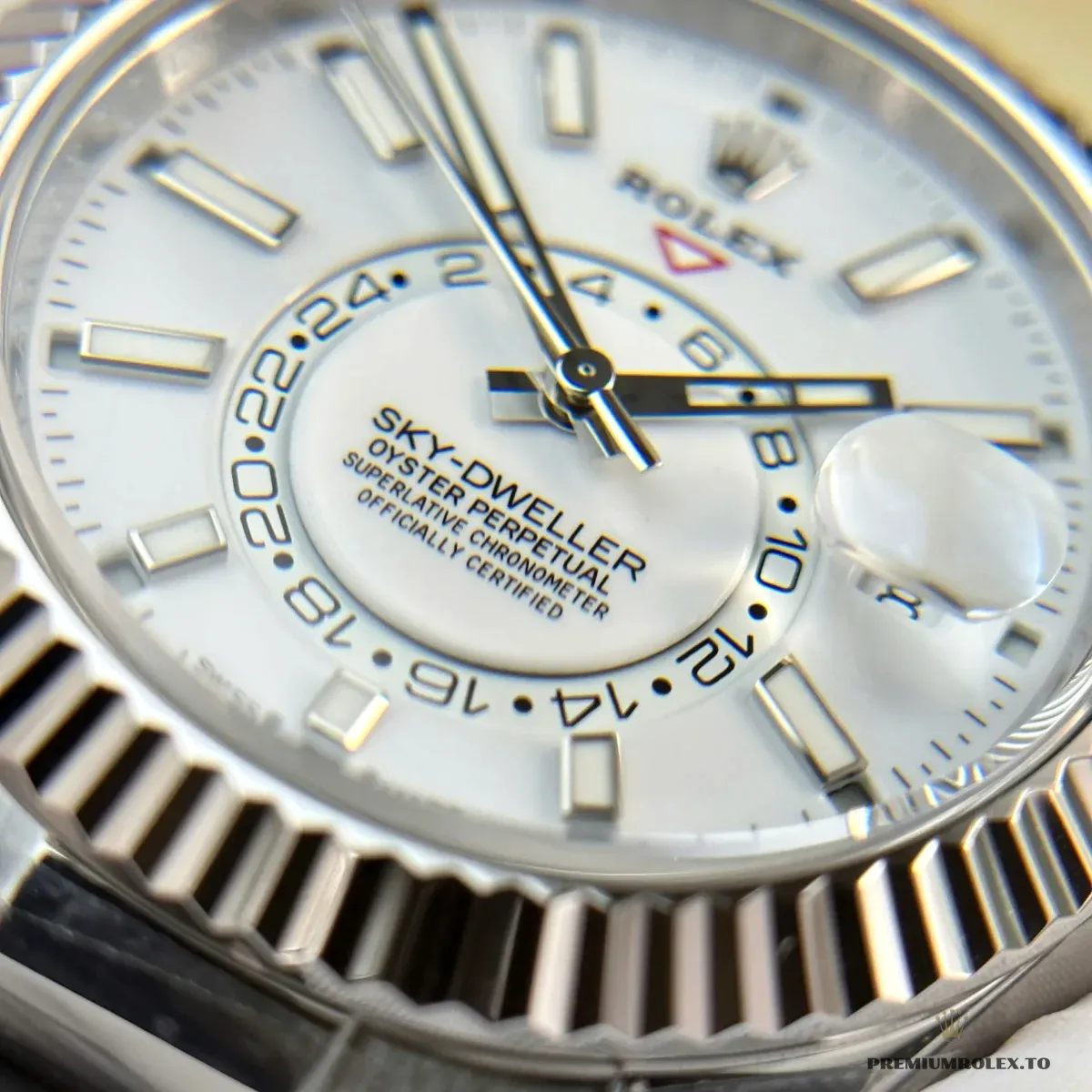 Replica Rolex Sky-Dweller 42 mm Intense white Dial 336239 - Image 15