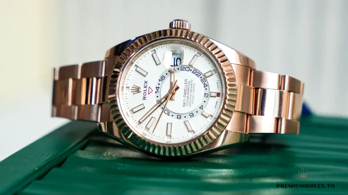 Replica Rolex Sky-Dweller 42 mm Intense white Dial 336935 - Image 8