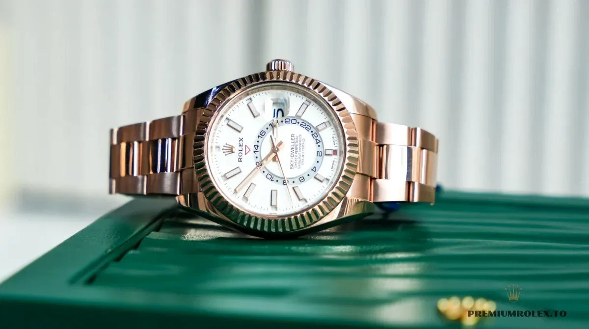 Replica Rolex Sky-Dweller 42 mm Intense white Dial 336935 - Image 7