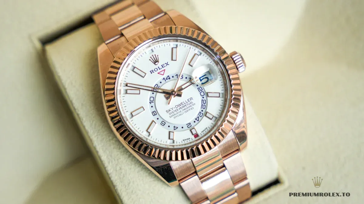 Replica Rolex Sky-Dweller 42 mm Intense white Dial 336935 - Image 6