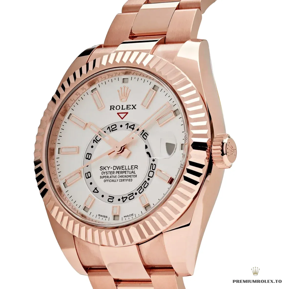 Replica Rolex Sky-Dweller 42 mm Intense white Dial 336935 - Image 2