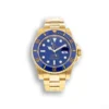 Replica Rolex Submariner 116618LB 40mm Blue Dial Front - Best shop to buy a Fake Rolex