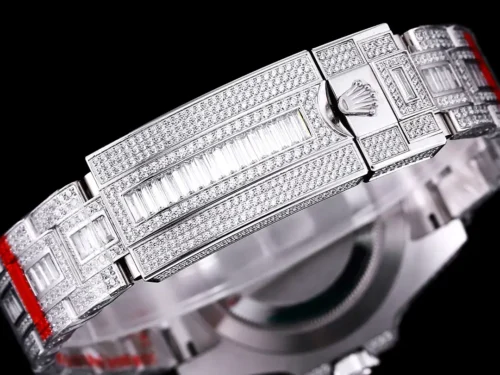 Replica Rolex Submariner Iced Out 116610LN 40mm Diamond Bezel 3 - Best shop to buy a Fake Rolex