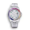 Replica Rolex Submariner Iced Out 116610LN 40mm Green Markers front - Best shop to buy a Fake Rolex