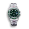 Replica Rolex Submariner Iced Out 116610LV Green Dial 40mm Green Bezel front - Best shop to buy a Fake Rolex