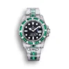 Replica Rolex Submariner Iced Out 126610LV Dial Black - Best shop to buy a Fake Rolex