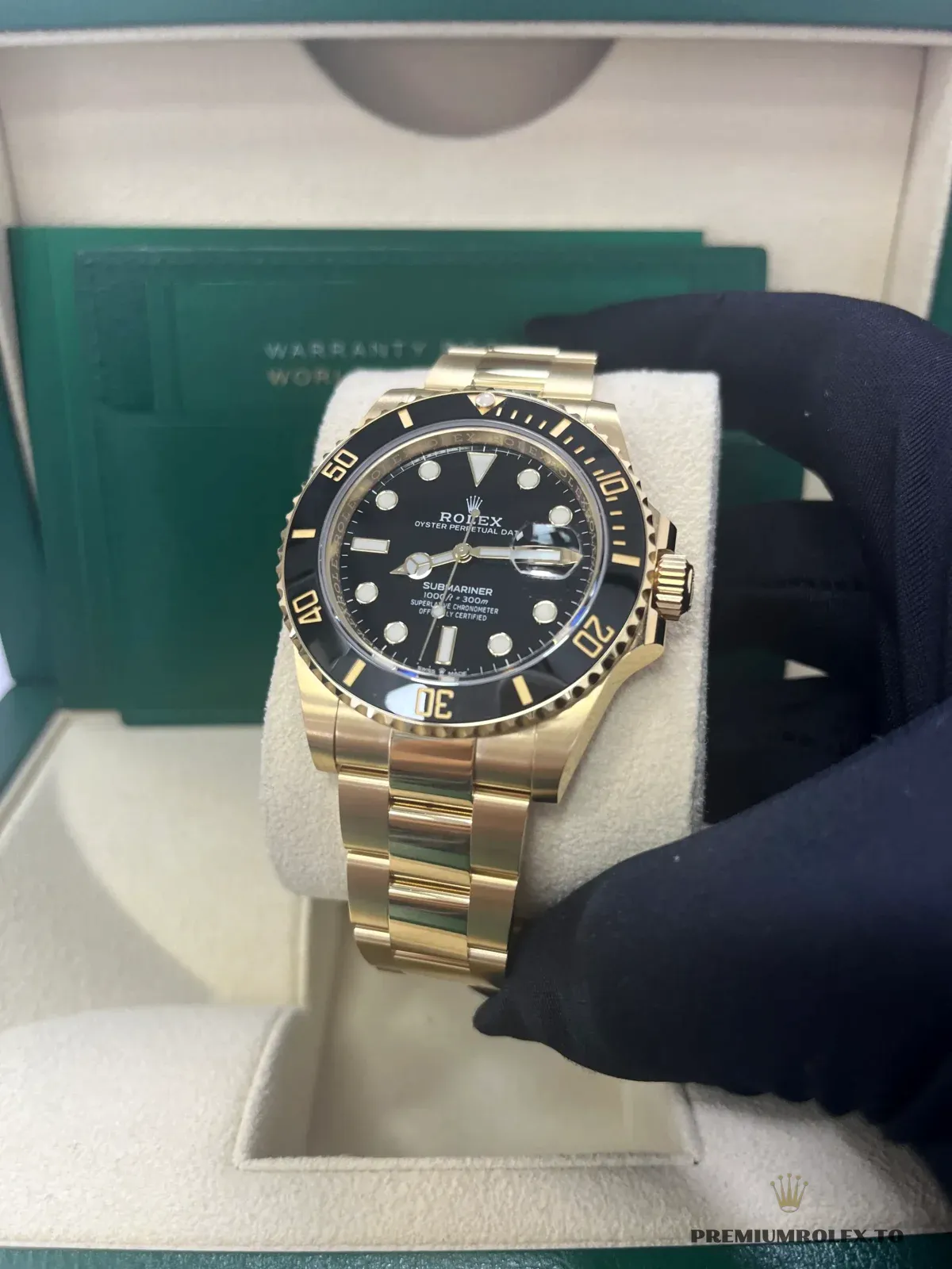 Replica Rolex Submariner SUB 116610 40mm Gold Series - Image 5