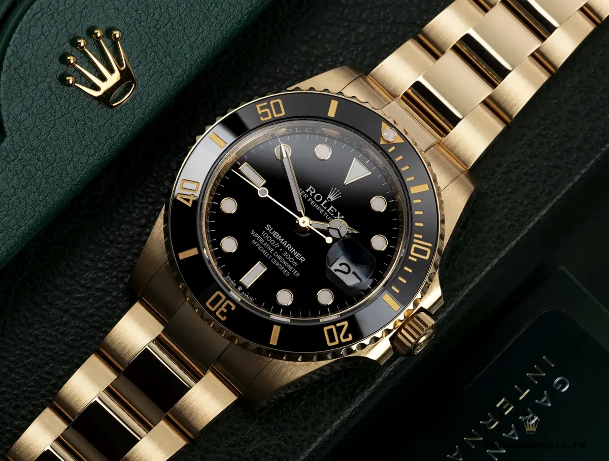 Replica Rolex Submariner SUB 116610 40mm Gold Series - Image 2