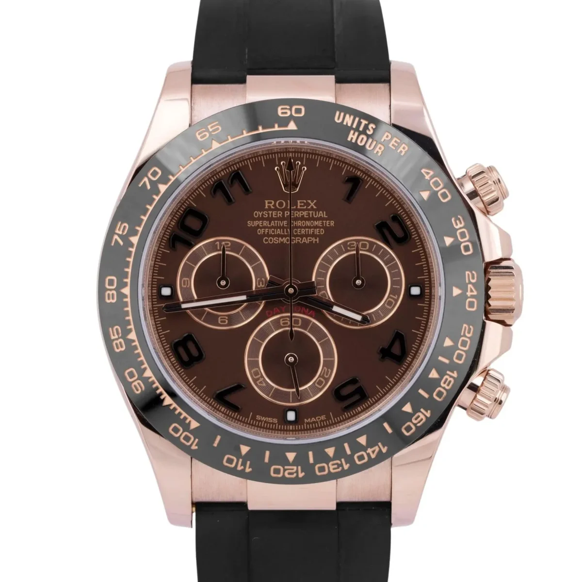 Replica Rolex Super Universe Chronograph Daytona 116515 Coffee Dial - Image 4