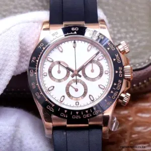 Oysterflex rubber strap and Oysterlock clasp on Daytona 116515