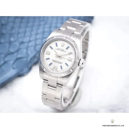 Replica Rolex Oyster Perpetual Lady 26mm Dial Silver 176210 - fake Rolex for sale