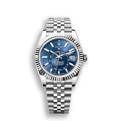 Replica Rolex Sky-Dweller 326934 42mm Blue Dial - Best shop to buy a Fake Rolex