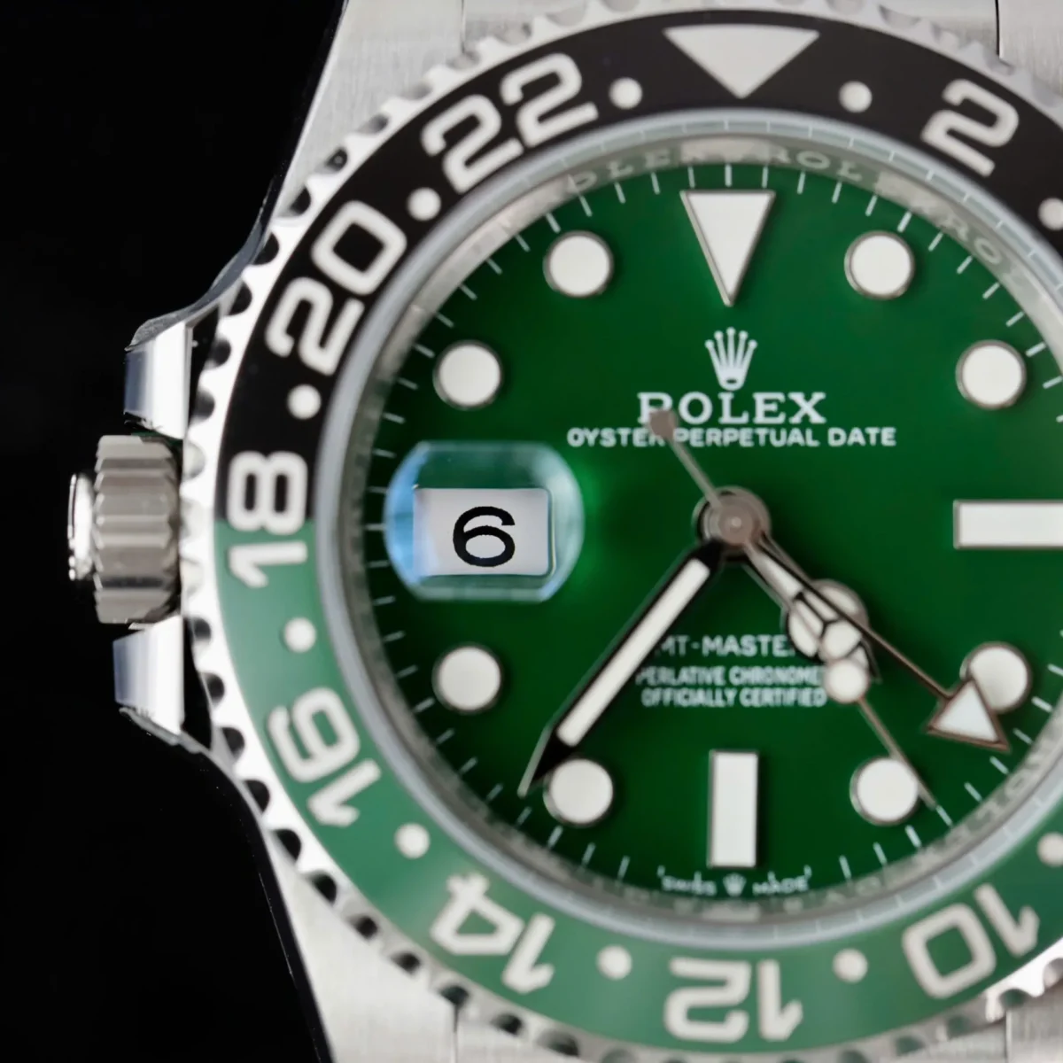 Replica Rolex GMT-Master II 40 mm 126729VTNR Jubilee “Absinthe” - Image 7