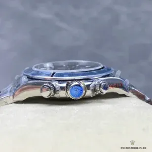 Crown and pushers on the Daytona 126509 from the case side