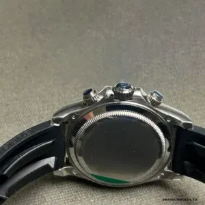 Side profile of the 126519LN white gold-plated case with Cerachrom bezel