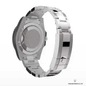 Oyster bracelet and Oysterclasp on the white gold GMT-Master