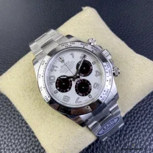 Wrist shot of the Rolex Daytona 116509 in full white gold plating