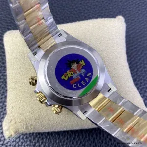 Daytona 116523 at angle showing dial contrast and bezel depth
