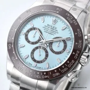 Crown and pushers on the Daytona 116506 from the case side