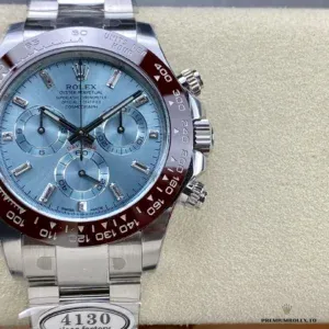 Tachymeter scale moulded into the brown Cerachrom bezel of the 116506
