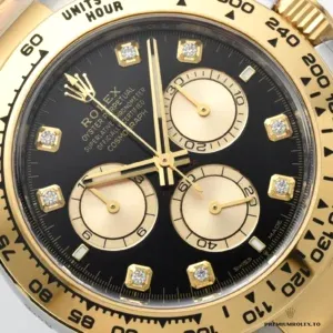 Full bracelet view of the Daytona 126503 two-tone Oyster