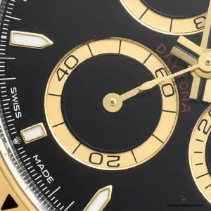 Two-tone Oyster bracelet steel and gold-plated links on the 126503