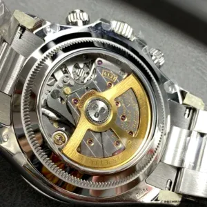 Daytona 126506 showing chestnut brown Cerachrom bezel with tachymeter scale