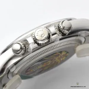 Rolex Daytona 126509 silver dial under neutral lighting conditions