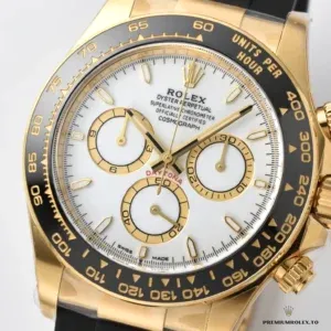 Caseback detail of the Rolex Daytona 126518LN model