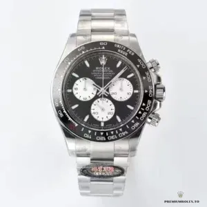 Minute counter subdial at three o'clock on the 126529LN black dial