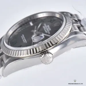 Caseback detail of the Datejust 126234-0045 Oystersteel model