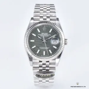 Full Jubilee bracelet stretch of the Datejust 126234 mint green