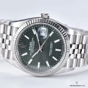 Caseback of the Datejust 126234 Oystersteel palm motif model